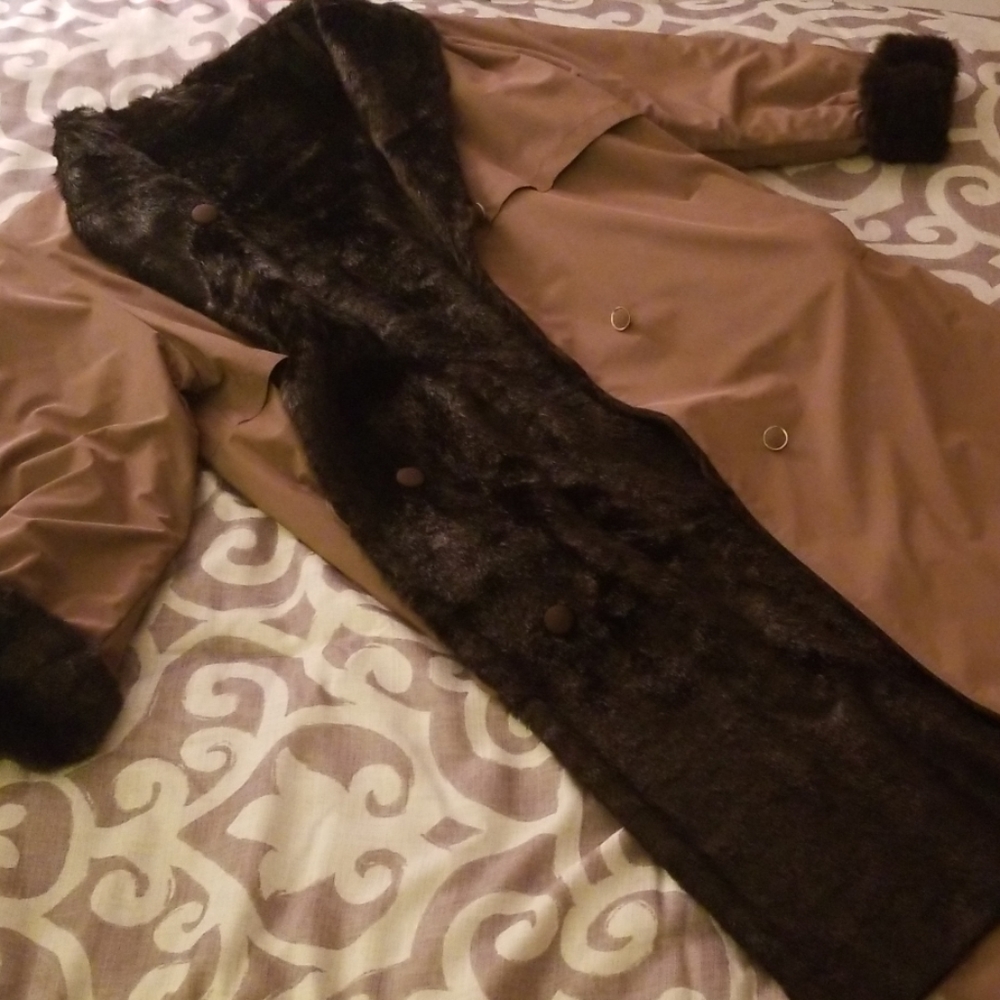 Claude Havrey Paris Reversible Fur and Trench